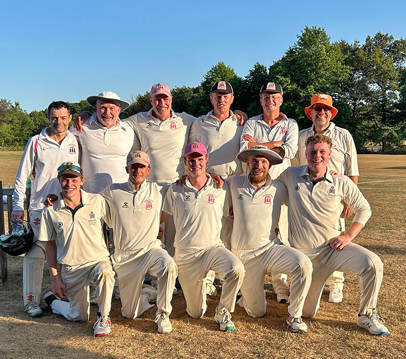 Winning team at Follies Farm August 2026